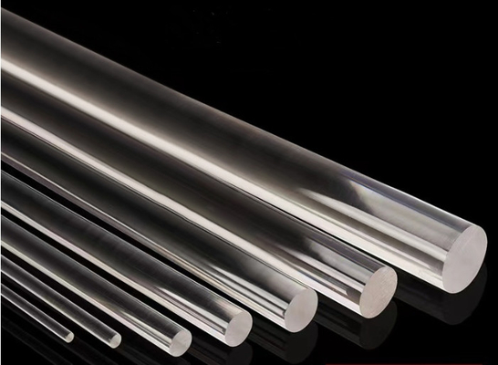 Купить Прозрачный PMMA Bar Acrylic Extruded Clear Tube Флуоресцентный полированный и твердый Acrylic Rod Stick online manufacture