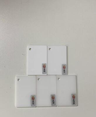 Купить White Opaque Cast Acrylic Sheet 20mm Thick Sturdy Panel for Custom Signage online manufacture