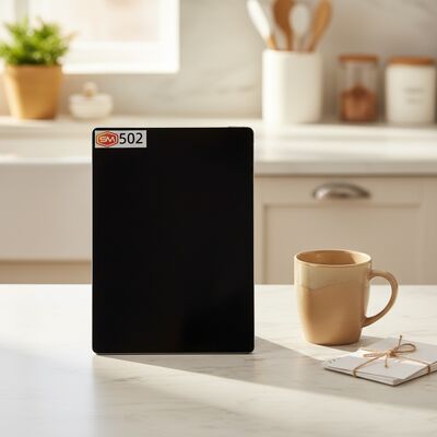 Купить Черный литой акриловый лист с резкой без запаха, гладкой поверхностью и химической стойкостью для индивидуальных проектов online manufacture