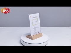 T-образный акриловый щит с конусной деревянной основой