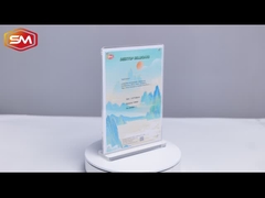 T-образный круглый угловой магнитный акриловый щит