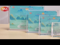 Сильная односторонняя сгибая акриловая магнитная фоторамка