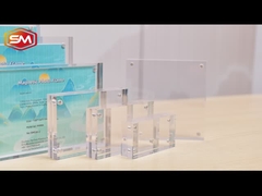 Прозрачная двойная боковая плоская акриловая фоторамка