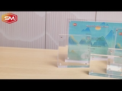 Серия с двусторонней сгибающейся акриловой магнитной фоторамки