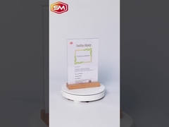 Акриловый щит с плоской основой из буковой древесины