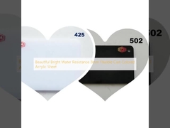 Красивый яркий водостойкий 8 мм гибкий литой цветный акриловый лист