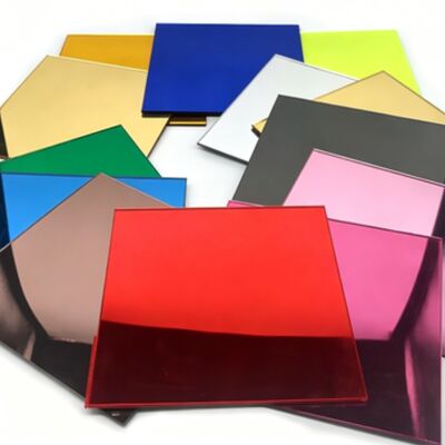 Стенный акриловый лист на 1-3 мм зеркало